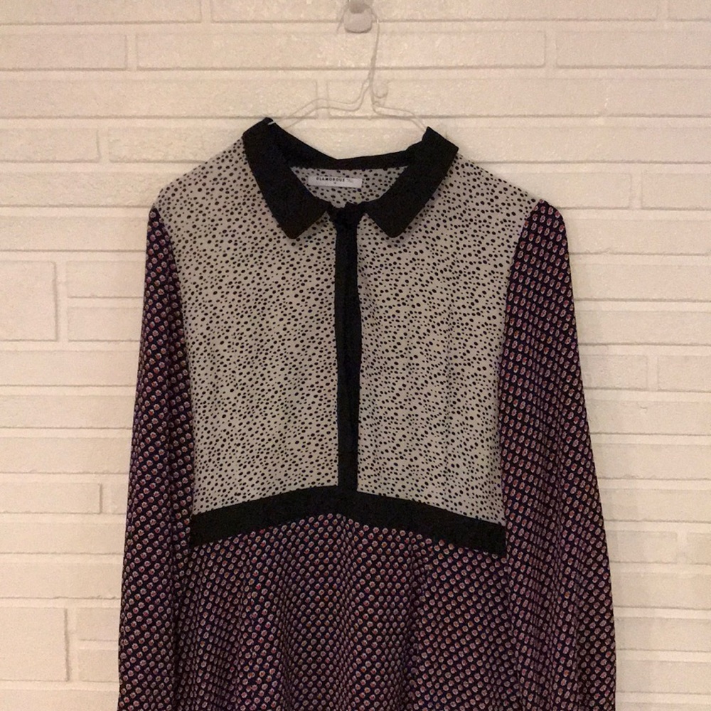 Multipatterned Dress